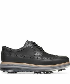 Cole Haan Women's Original Grand Tour Spiked Golf Shoe - Black
