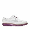 Cole Haan Women's Original Grand Wing OX Spikeless Golf Shoe - White -Golf Bags Sales 2023 Womens Original Grand Wing OX Spikeless Golf Shoe White