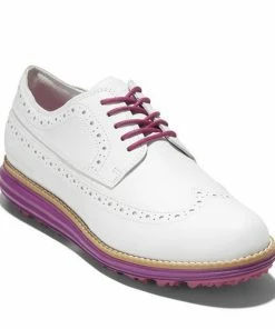 Cole Haan Women's Original Grand Wing OX Spikeless Golf Shoe - White 15 Cole Haan Women's Original Grand Wing OX Spikeless Golf Shoe - White -Golf Bags Sales 2023 Womens Original Grand Wing OX Spikeless Golf Shoe White 4