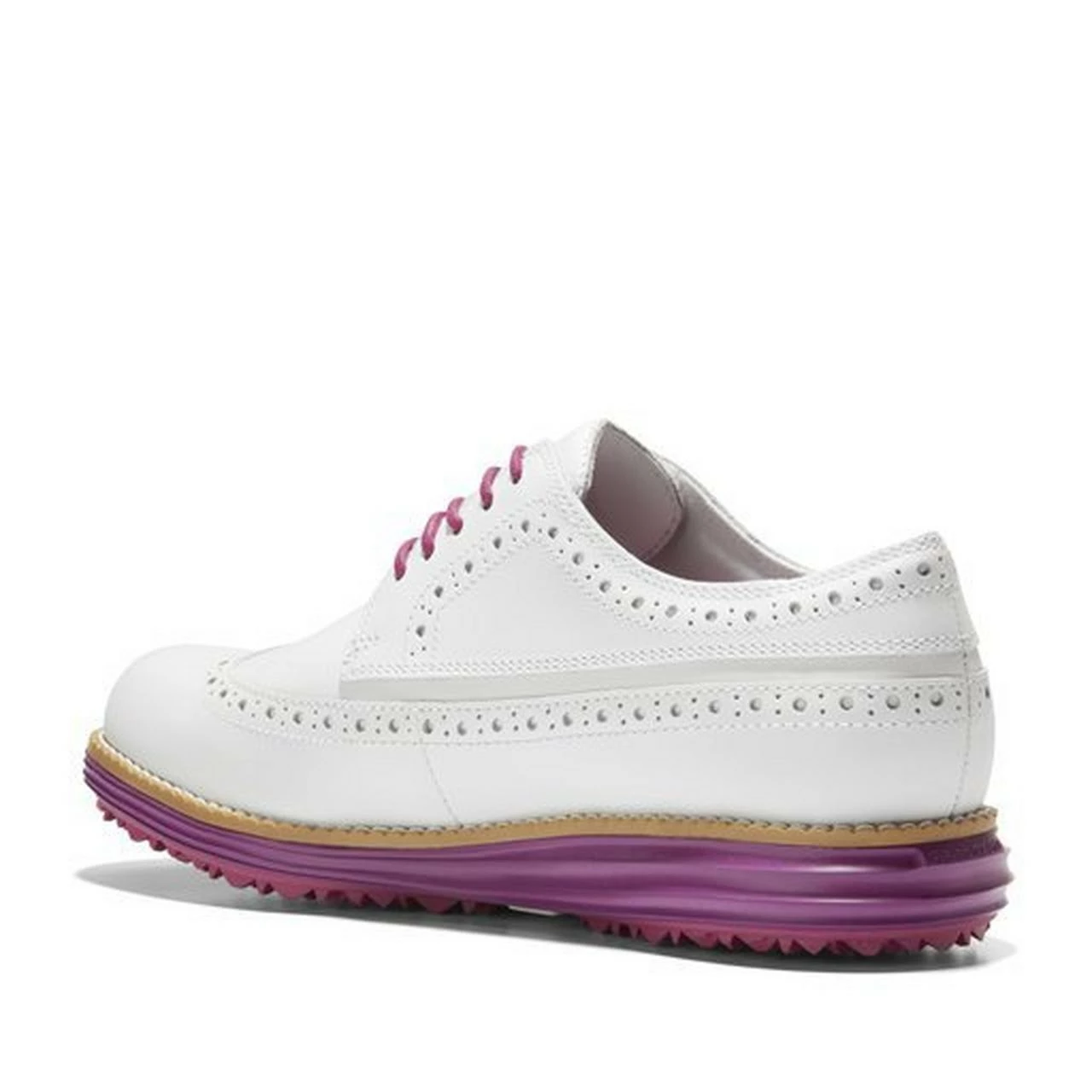 Cole Haan Women's Original Grand Wing OX Spikeless Golf Shoe - White 10 Cole Haan Women's Original Grand Wing OX Spikeless Golf Shoe - White - Image 8