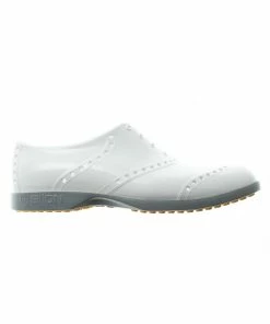 Biion Women's Oxford Classic Spikeless Shoe - Tux White Lux