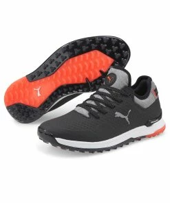 Puma Women's PROADAPT Alphacat Spikeless Golf Shoe- Black -Golf Bags Sales 2023 Womens PROADAPT Alphacat Spikeless Golf Shoe Black 4