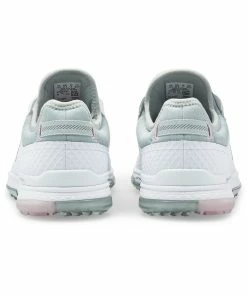 Puma Women's PROADAPT Alphacat Spikeless Golf Shoe- White -Golf Bags Sales 2023 Womens PROADAPT Alphacat Spikeless Golf Shoe White 5