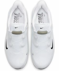 Nike Women's React Ace Tour Spikeless Golf Shoe - White -Golf Bags Sales 2023 Womens React Ace Tour Spikeless Golf Shoe White 2