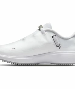 Nike Women's React Ace Tour Spikeless Golf Shoe - White -Golf Bags Sales 2023 Womens React Ace Tour Spikeless Golf Shoe White 4