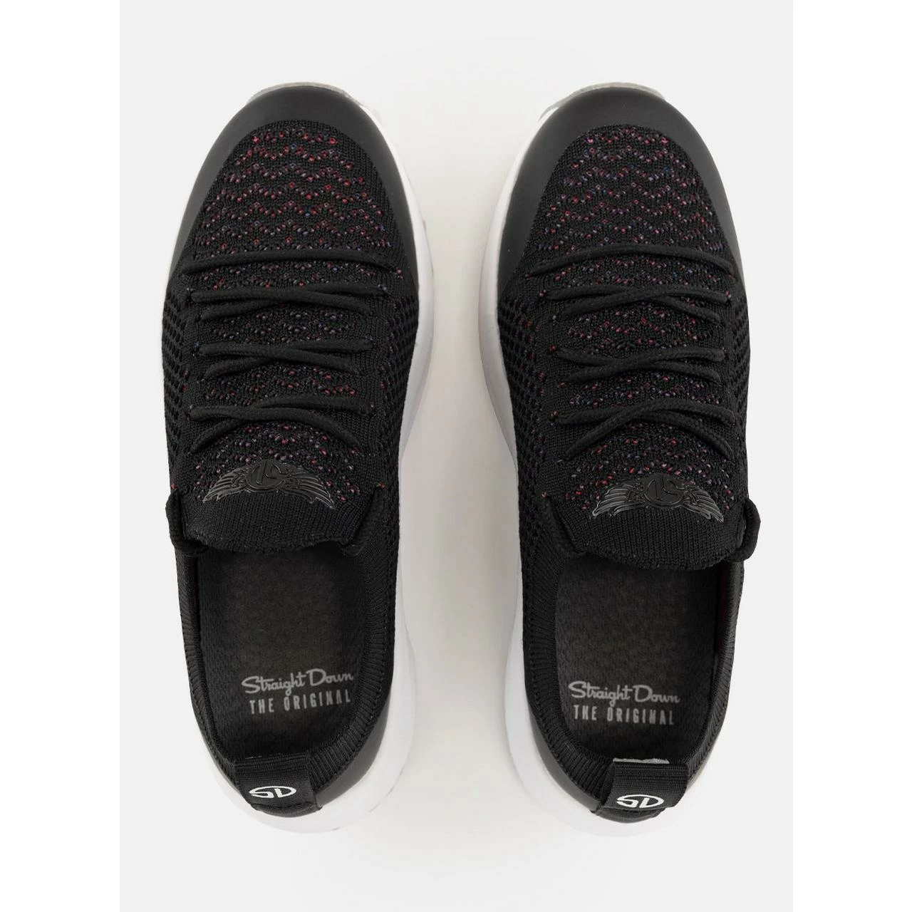 Straight Down Women's Swing Spikeless Golf Shoe - Black 5 Straight Down Women's Swing Spikeless Golf Shoe - Black - Image 3