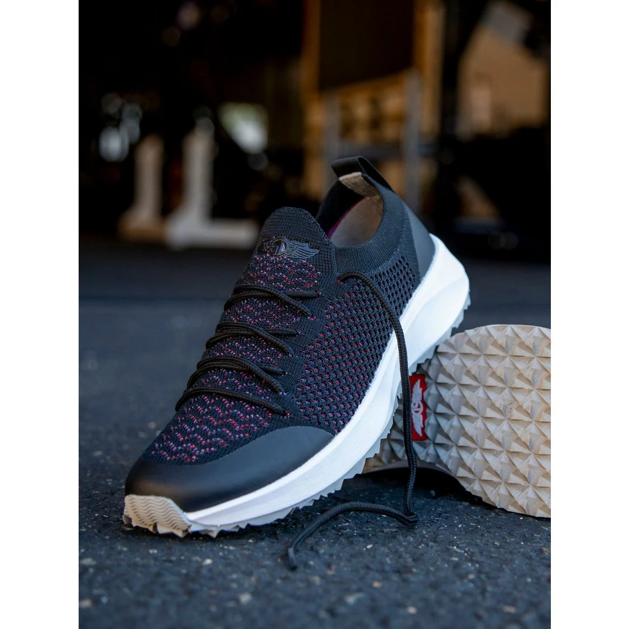 Straight Down Women's Swing Spikeless Golf Shoe - Black 7 Straight Down Women's Swing Spikeless Golf Shoe - Black - Image 5