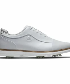 FootJoy Women's Traditions Spiked Golf Shoe - White