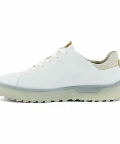 ECCO Women's Tray Spikeless Golf Shoe - White -Golf Bags Sales 2023 Womens Tray Spikeless Golf Shoe White 3