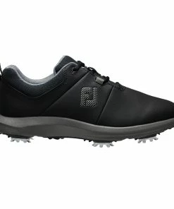 FootJoy Women's EComfort Spiked Golf Shoe - Black