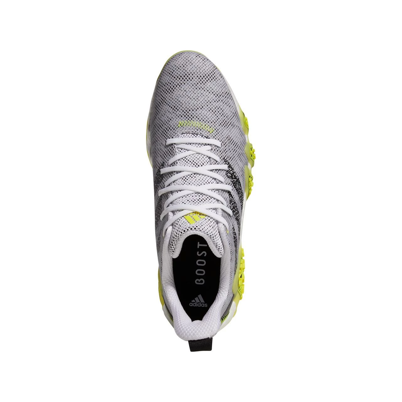 ADIDAS Men's CodeChaos 22 Spikeless Golf Shoe - Grey/Yellow 5 ADIDAS Men's CodeChaos 22 Spikeless Golf Shoe - Grey/Yellow - Image 3