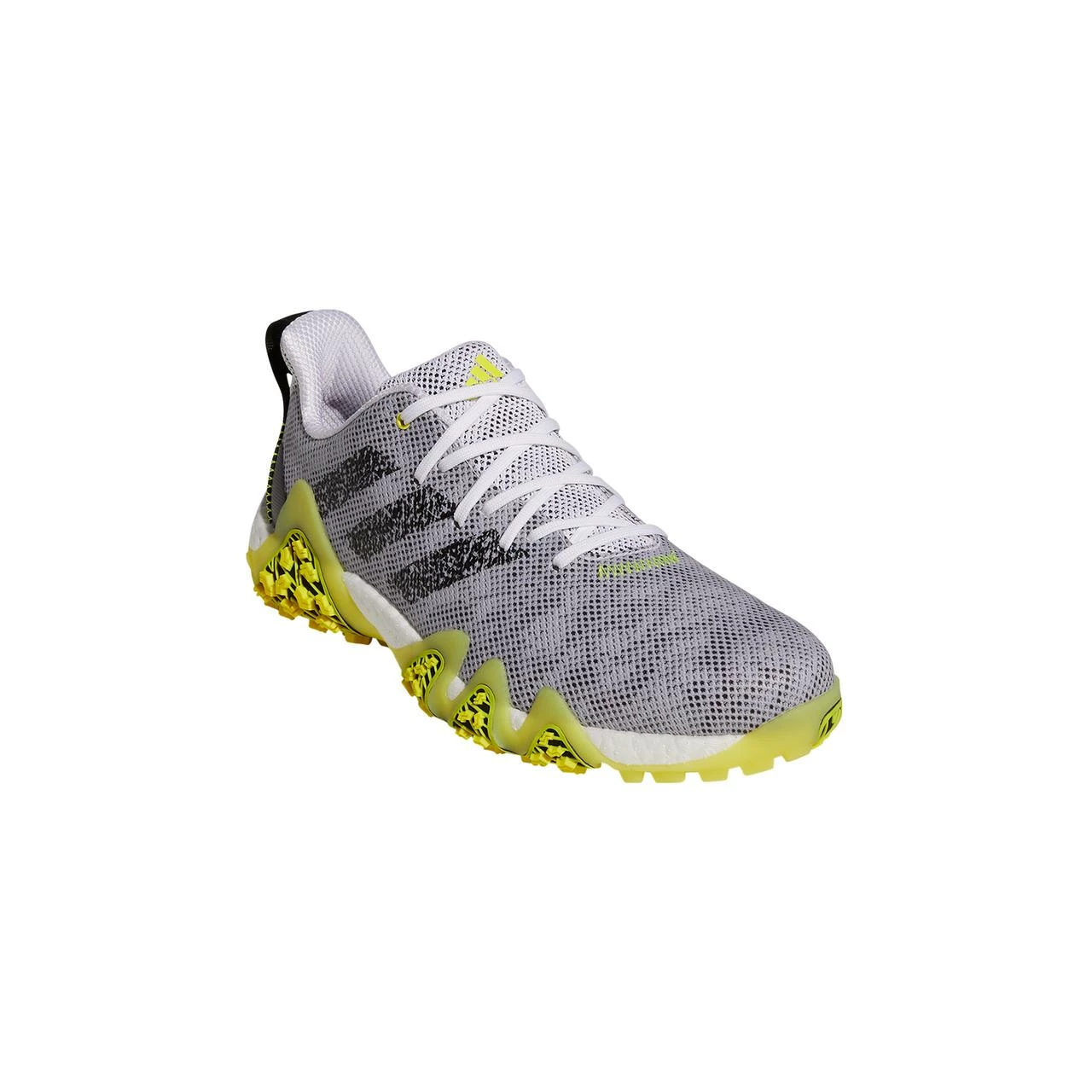 ADIDAS Men's CodeChaos 22 Spikeless Golf Shoe - Grey/Yellow 7 ADIDAS Men's CodeChaos 22 Spikeless Golf Shoe - Grey/Yellow - Image 5