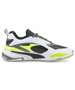Puma Men's GS-Fast Spikeless Golf Shoe - White/Black/Yellow 11 Puma Men's GS-Fast Spikeless Golf Shoe - White/Black/Yellow -Golf Bags Sales 2023 Yellow 22