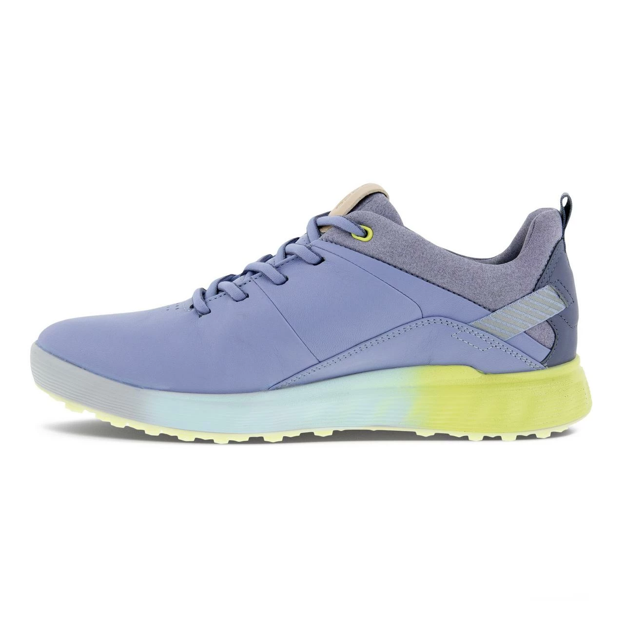 ECCO Women's S-Three Hybrid Spikeless Golf Shoe- Blue/Yellow 6 ECCO Women's S-Three Hybrid Spikeless Golf Shoe- Blue/Yellow - Image 4