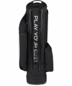 Ping Hoofer Tour Stand Bag -Golf Bags Sales 2023 hoofer tour black white back 708x708 16890.1678114379